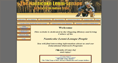 Desktop Screenshot of nanticoke-lenape.info